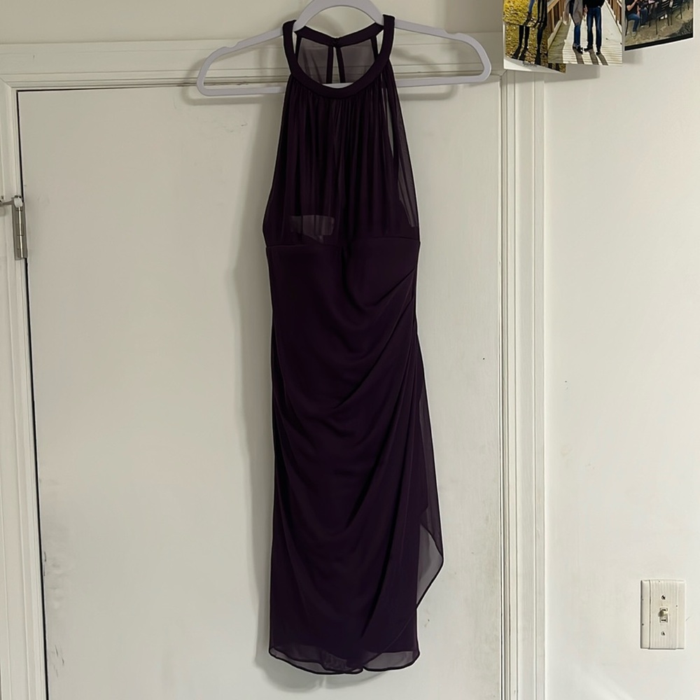 Bridesmaids Dress David’s Bridal Plum Size 6